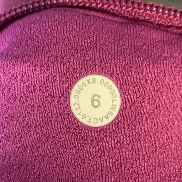 Lululemon 2022 Pace Rival Mid-Rise Skirt *Long Vivid Plum Size 6 - Picture 11 of 16